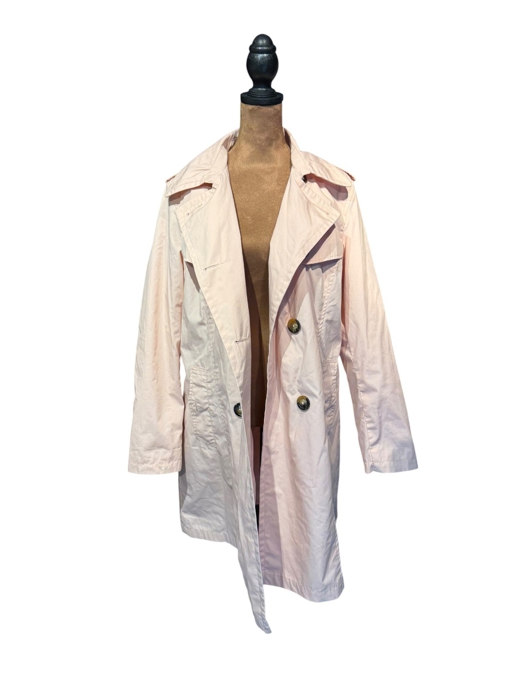 Big Chill Classic Light Pink Trench Coat